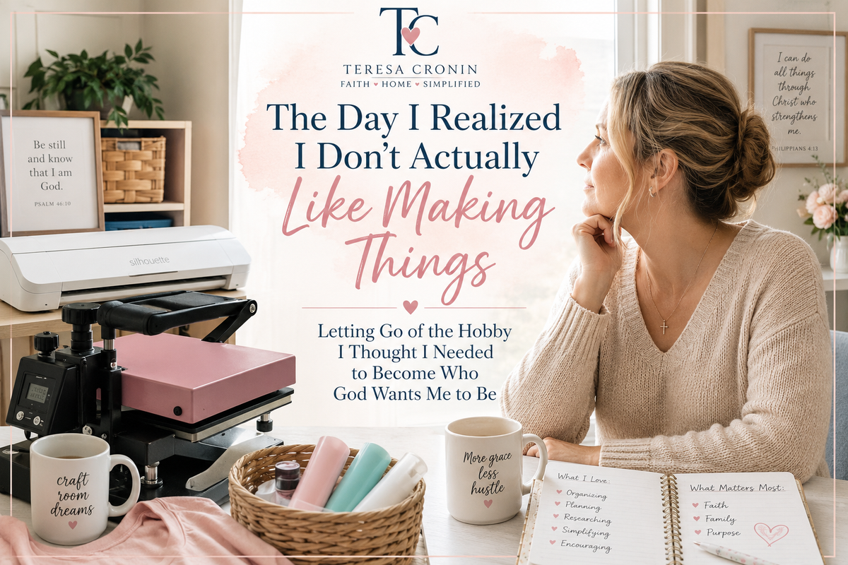 The Day I Realized I Don't Actually Like Making Things